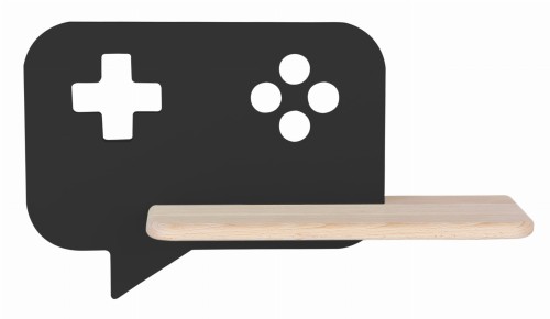 LAMPA CONSOLE KINKIET ŚCIENNY 5W LED IQ KIDS CZARNY | Candellux 21-75628