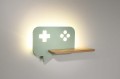 LAMPA CONSOLE KINKIET ŚCIENNY 5W LED IQ KIDS MIĘTOWY | Candellux 21-75680