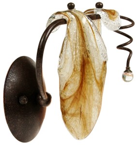 LAMPA L&H MAGMA KINKIET 1x40W G9 PATYNA | Candellux 21-84753