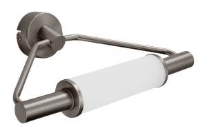 MAJOR LAMPA KINKIET ŁAZIENKOWY 2X40W G9 SATYNA NIKIEL | Candellux 22-27842