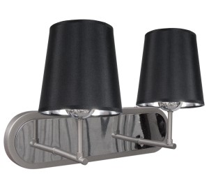 MILONGA LAMPA KINKIET 2X60W E27 SATYNA | Candellux 22-53503