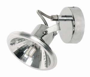 MOON LAMPA KINKIET 1X3,5W LED G9 CHROM | Candellux 91-28075