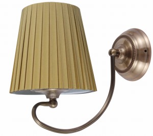 MOZART LAMPA KINKIET 1X60W E27 PATYNOWA MIEDŹ MIODOWY | Candellux 21-33963
