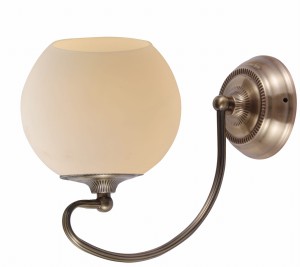 ORBIT LAMPA KINKIET 1X60W E27 PATYNOWA MIEDŹ | Candellux 21-69344