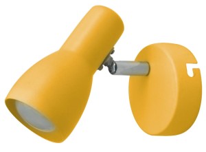 PICARDO LAMPA KINKIET 1X40W E14 MUSZTARDOWY | Candellux 91-52391