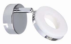 THEMA LAMPA KINKIET 1X5W LED CHROM | Candellux 91-60761