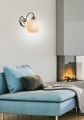 TOBAGO LAMPA KINKIET 1X60W E27 SATYNA | Candellux 21-25487