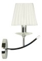 VALENCIA LAMPA KINKIET 1X40W E14 CHROM 15X36 | Candellux 21-84418