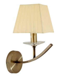 VALENCIA LAMPA KINKIET 1X40W E14 PATYNA 15X36 | Candellux 21-84012