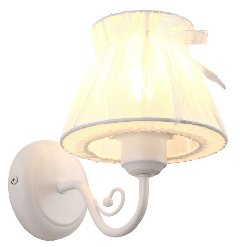 ZEFIR KINKIET 1X40W E27 BIAŁY | Candellux 21-73785