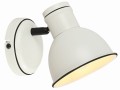 ZUMBA KINKIET 1X40W E14 BIAŁY+CZARNY | Candellux 91-72115