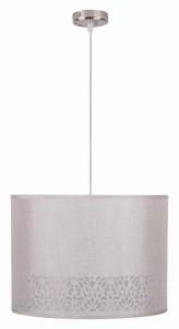 ARABESCA LAMPA WISZĄCA 33X33X24 1X60W E27 KREMOWY (ABAŻUR 77-19441 Z ZAWIESIEM 85-10608) | Candellux 31-19526