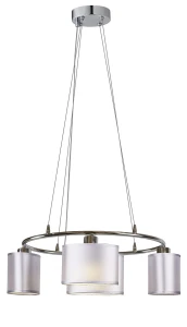BAN LAMPA WISZĄCA 4X40W E14 CHROM | Candellux 34-70807