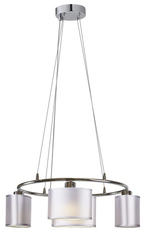 BAN LAMPA WISZĄCA 4X40W E14 CHROM | Candellux 34-70807