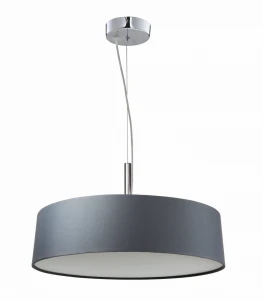 BLUM LAMPA WISZĄCA 3X60W E27 SREBRZYSTO SZARY | Candellux 31-46673