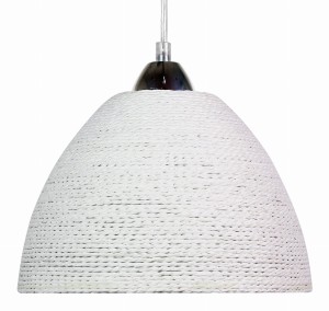 BRAID LAMPA WISZĄCA 230 1X60W E27 BIAŁY | Candellux 31-32751