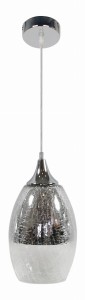 CELIA LAMPA WISZĄCA 16 1X60W E27 SREBRNY | Candellux 31-51561