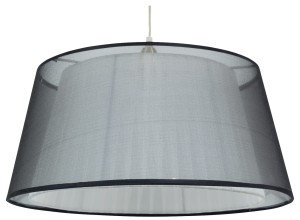 CHARLIE LAMPA WISZĄCA 45 1X60W E27 CZARNY | Candellux 31-24824