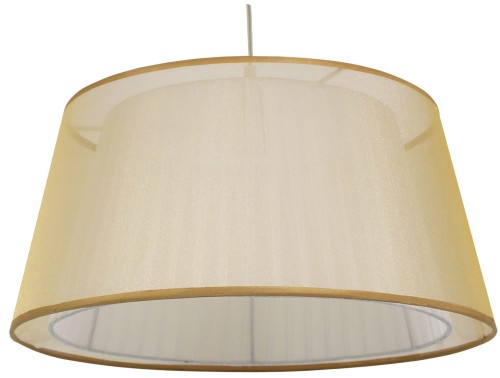 CHARLIE LAMPA WISZĄCA 45 1X60W E27 ZŁOTY | Candellux 31-24961