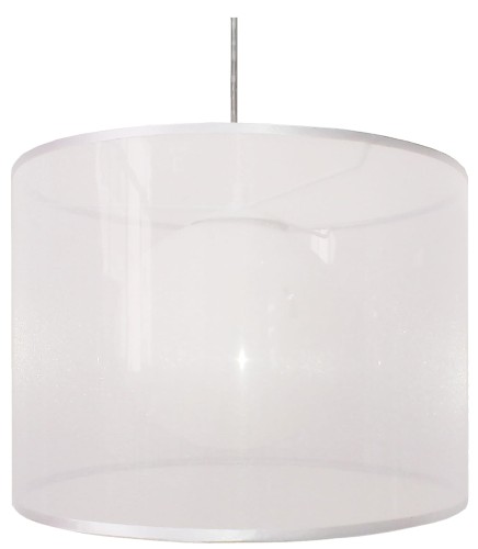 CHICAGO LAMPA WISZĄCA 37 1X60W E27 BIAŁY | Candellux 31-24886