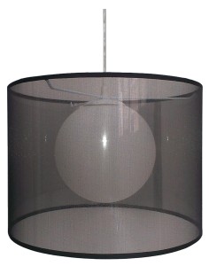 CHICAGO LAMPA WISZĄCA 37 1X60W E27 CZARNY | Candellux 31-24879