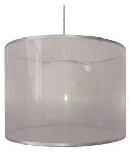 CHICAGO LAMPA WISZĄCA 37 1X60W E27 SREBRNY | Candellux 31-24916