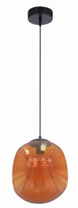 CLUB LAMPA WISZĄCA 28 1X60W E27 POMARAŃCZOWY | Candellux 31-51233