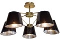 CORTEZ LAMPA WISZĄCA 5X40W E14 PATYNA | Candellux 35-54999