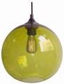 EDISON LAMPA WISZĄCA 25 1X60W E27 ZIELONY + ŻARÓWKA | Candellux 31-29546