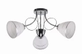 ELOTTE LAMPA SUFITOWA 3X40W E27 BIAŁY | Candellux 33-77974