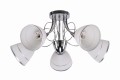 ELOTTE LAMPA SUFITOWA 5X40W E27 BIAŁY | Candellux 35-77936