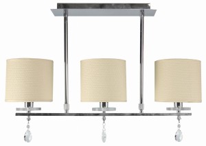 ESTERA LAMPA SUFITOWA 3X40W E14 CHROM | Candellux 33-11510