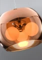 GEMO LAMPA WISZĄCA 40 3X40W G9 SZKLANY ZŁOTY | Candellux 31-29089