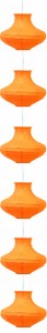 GRIFF - ZWIS /6 PAPIEROWY ŚR.25 ORANGE E-14 6X40W | Candellux 3494061-18