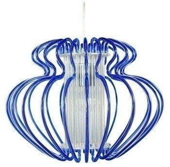 IMPERIA LAMPA WISZĄCA 1X60W E27 450X330 MAŁA NIEBIESKA PROMOCJA | Candellux 31-36592