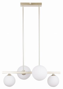 KAMA LAMPA WISZĄCA 4X28W G9 MOSIĄDZ | Candellux 34-73426
