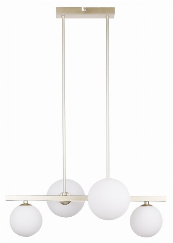 KAMA LAMPA WISZĄCA 4X28W G9 MOSIĄDZ | Candellux 34-73426