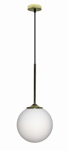 LAMPA WISZACA GLASGOW II 1 ZŁOTY 90x18x18 | Candellux 50101280