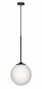 LAMPA WISZACA GLASGOW III 1 CZARNY 90x20x20 | Candellux 50101284