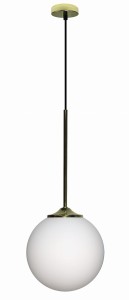 LAMPA WISZACA GLASGOW III 1 ZŁOTY 90x20x20 | Candellux 50101281