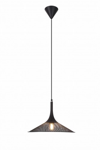 LAMPA WISZACA KIRUNA M 1 CZARNY 110x36x36 | Candellux 50101204