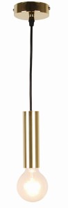 LAMPA WISZĄCA DALLAS 142 MM 1 ZŁOTY | Candellux 50101034