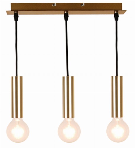 LAMPA WISZĄCA DALLAS 142 MM 3 ZŁOTY | Candellux 50103035