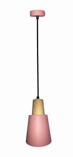LAMPA WISZĄCA FARO 1 RÓZÓWY | Candellux 50101259