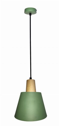 LAMPA WISZĄCA FARO 1 ZIELONY | Candellux 50101260