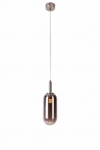 LAMPA WISZĄCA FIUGGI 1 SREBRNY | Candellux 50133214