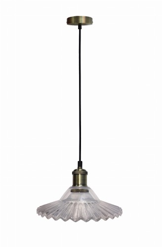 LAMPA WISZĄCA GENEVA 1 BEZBARWNY  | Candellux 50101273