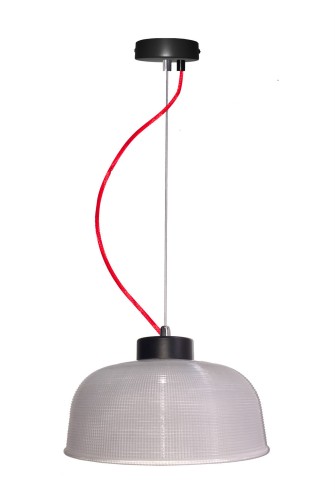 LAMPA WISZĄCA LIVERPOOL II 1 CZERWONY90x26,5x0 | Candellux 50101288