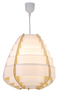 LAMPA WISZĄCA NAGOJA 1 BEŻOWY | Candellux 50101038