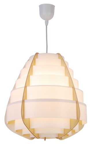 LAMPA WISZĄCA NAGOJA 1 BEŻOWY | Candellux 50101038